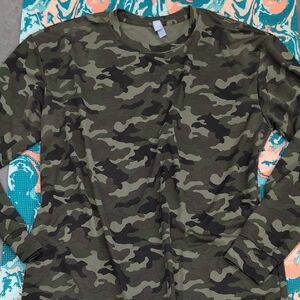Source Unknown Camouflage Long Sleeve Tee